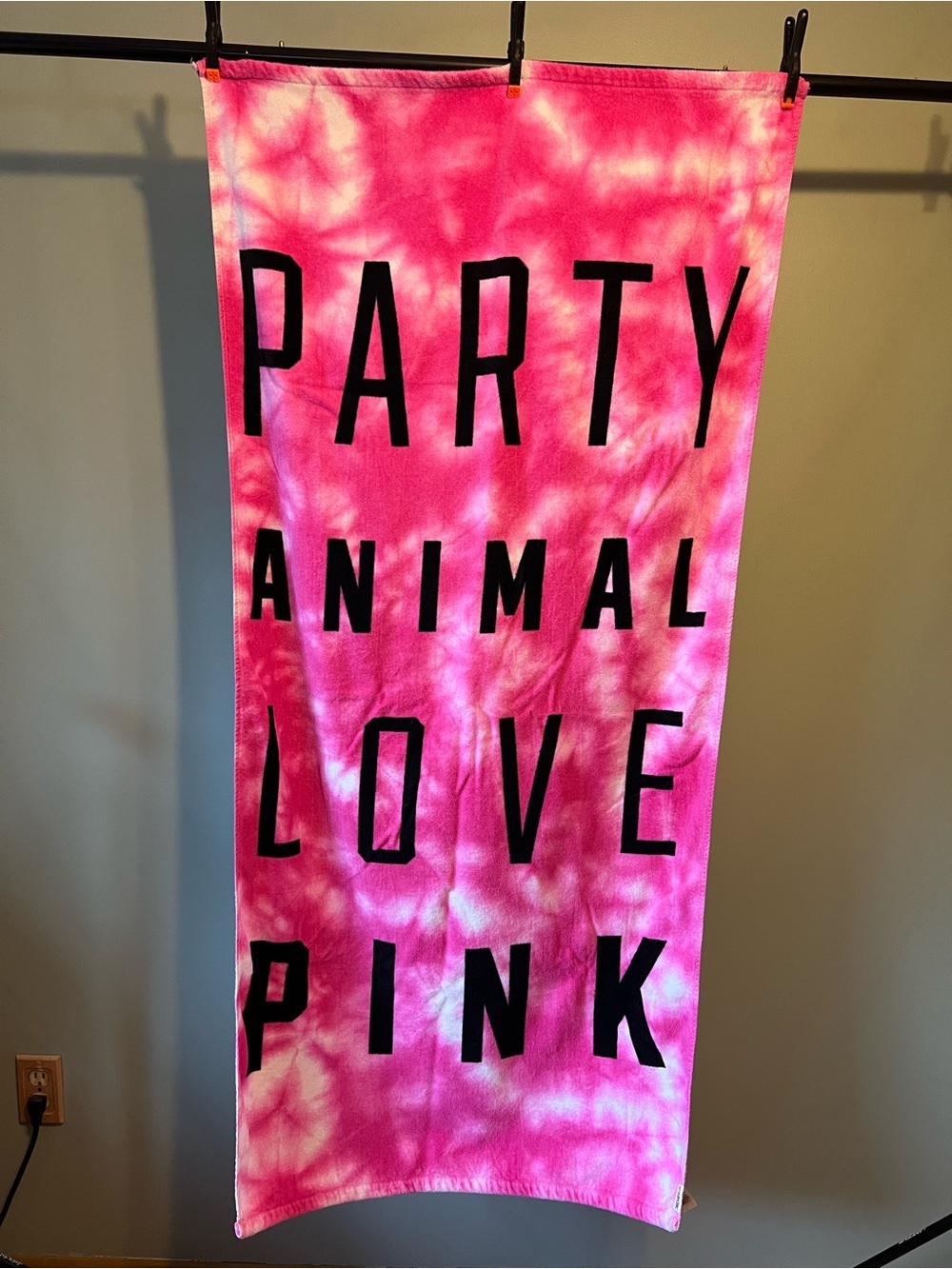 Victoria’s Secret PINK 2010s Party Animal Beach Towel